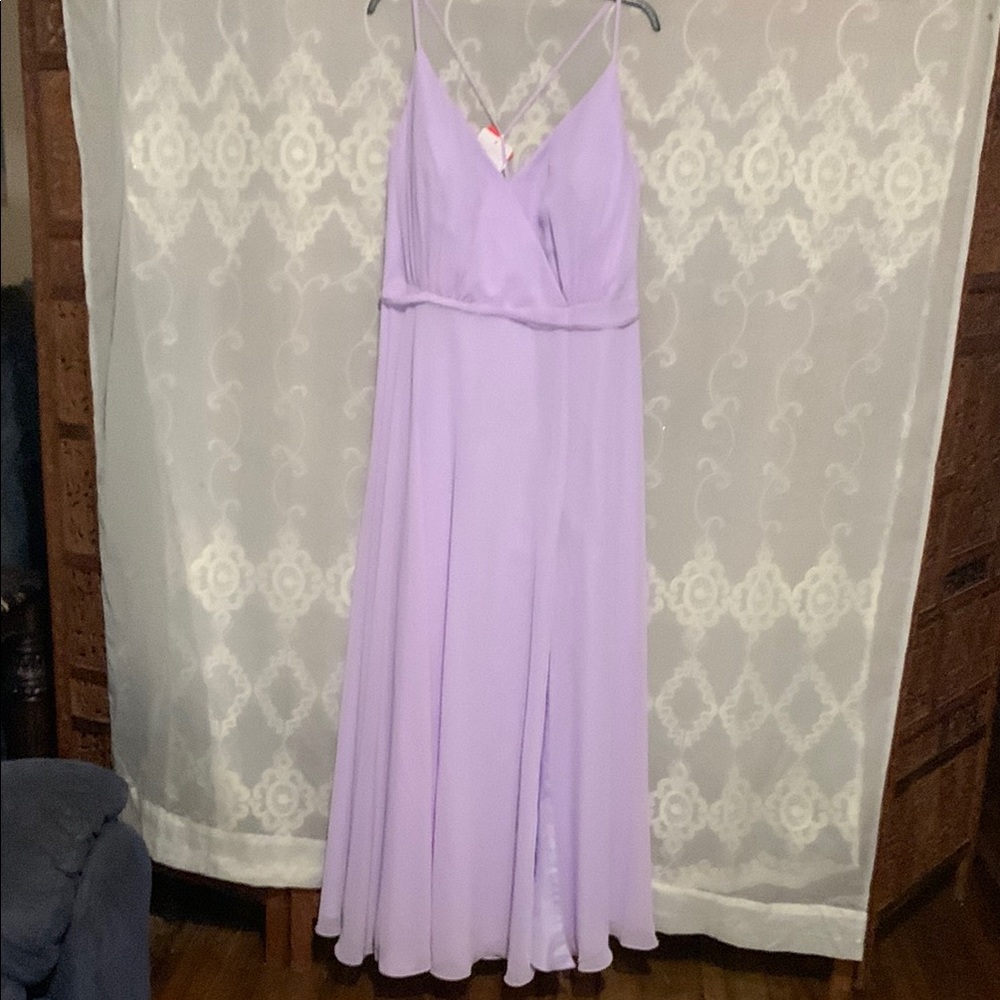 Lulu's Light Purple Strappy Dress